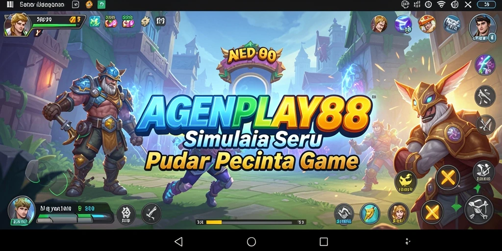 Tampilan gameplay seru di AGENPLAY88 yang menampilkan aksi simulasi.