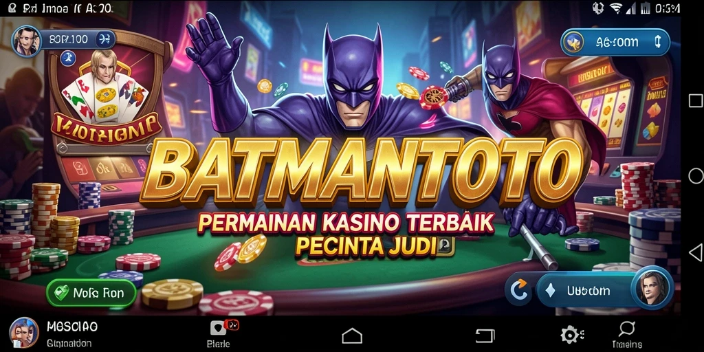 Screenshot permainan <strong>BATMANTOTO</strong> menunjukkan pengalaman Kasino yang mendebarkan.