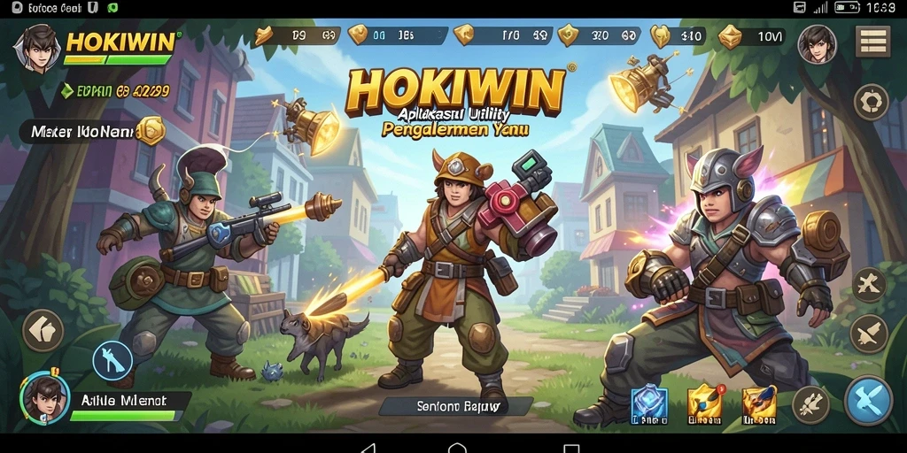 Tampilan antarmuka HOKIWIN yang user-friendly dan efisien.