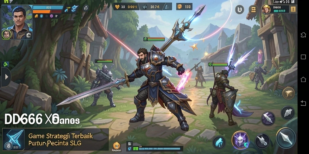 Tampilan gameplay strategis di IDX66 yang menantang.