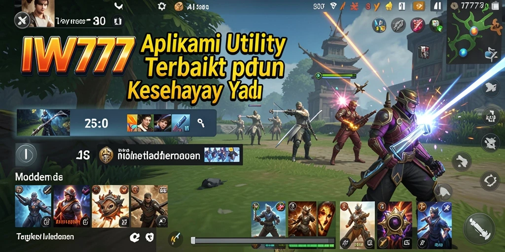 Tampilan aplikasi IW777 yang memudahkan pengguna dalam mengelola aktivitas.