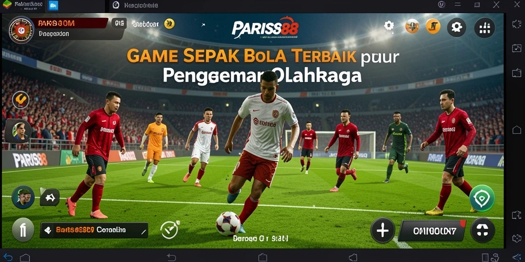 Tampilan gameplay <strong>PARIS88</strong> yang mendebarkan dan penuh aksi di lapangan.