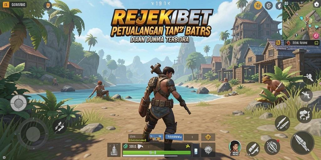 Tampilan gameplay REJEKIBET yang mendebarkan di dunia terbuka.