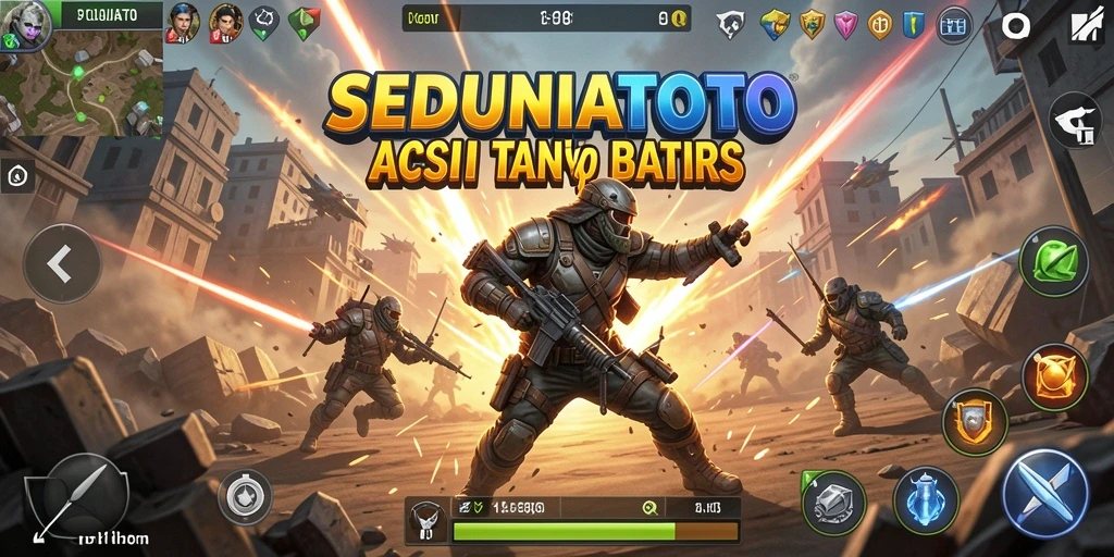Tampilan memukau dari gameplay Aksi SEDUNIATOTO.