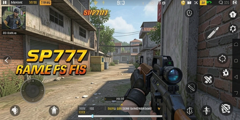 Gameplay SP777 yang mendebarkan dan visual memukau di dalam permainan FPS.