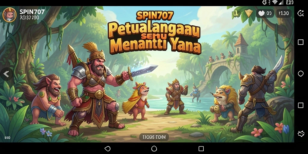 Tampilan menarik gameplay SPIN707 dengan tantangan petualangan yang menggugah.