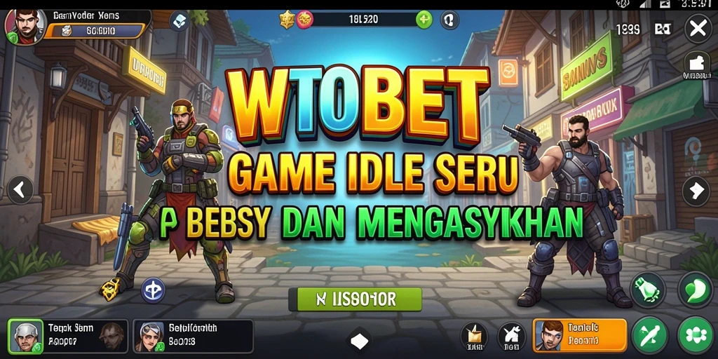Tampilan gameplay <strong>WTOBET</strong> yang penuh warna dan menarik.